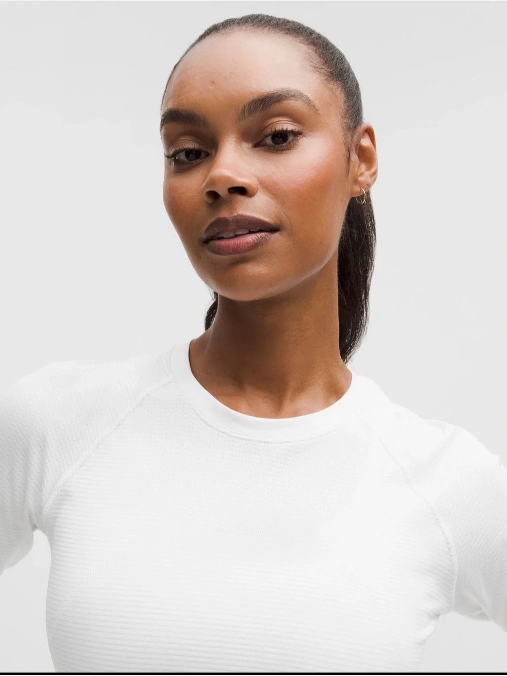 Lululemon Swiftly Tech Cropped Long Sleeve 2.0. NWT Size 6 - Picture 2 of 7